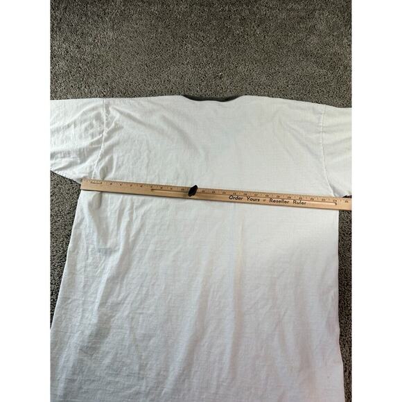 VINTAGE Emerson Street Shirt Womens One Size Lets Go Shopping Oversized FLAW - Picture 13 of 15